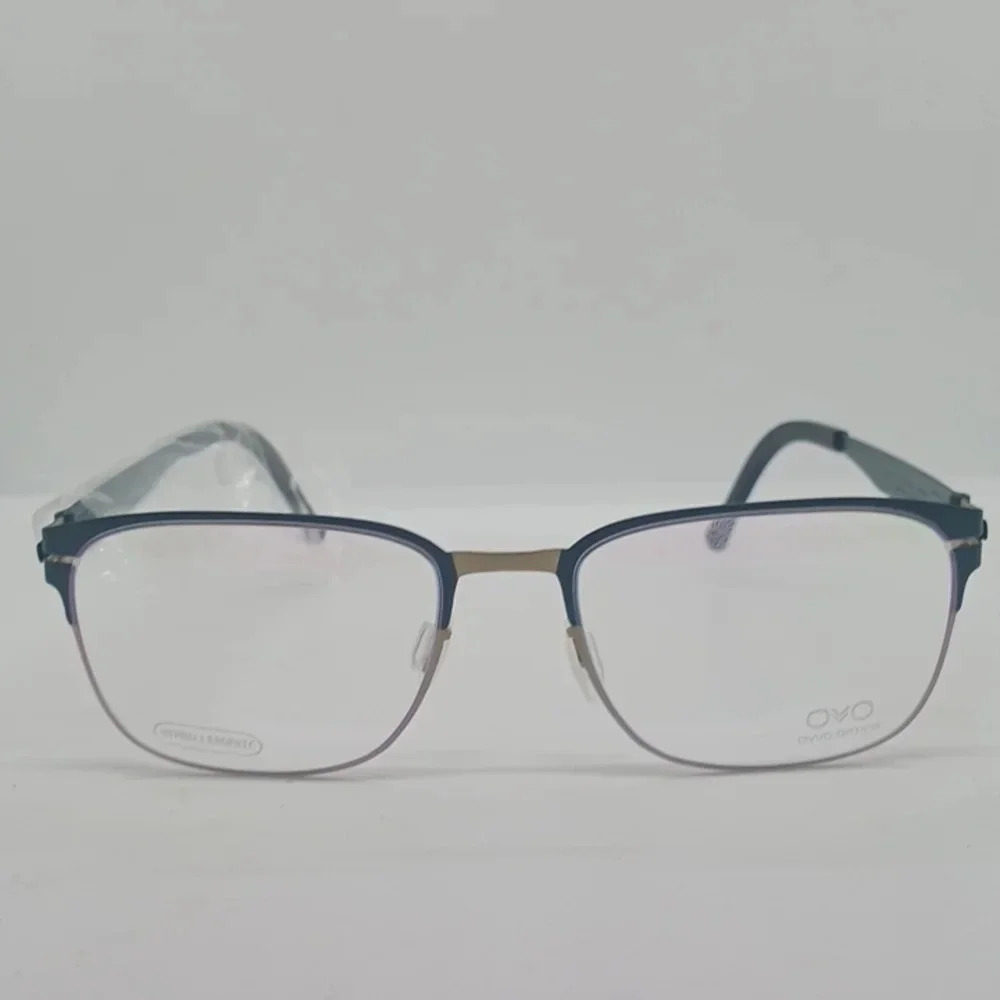 NWT MEN'S OVO OPTICS EYEGLASS FRAMES 3577 MATTE BLACK